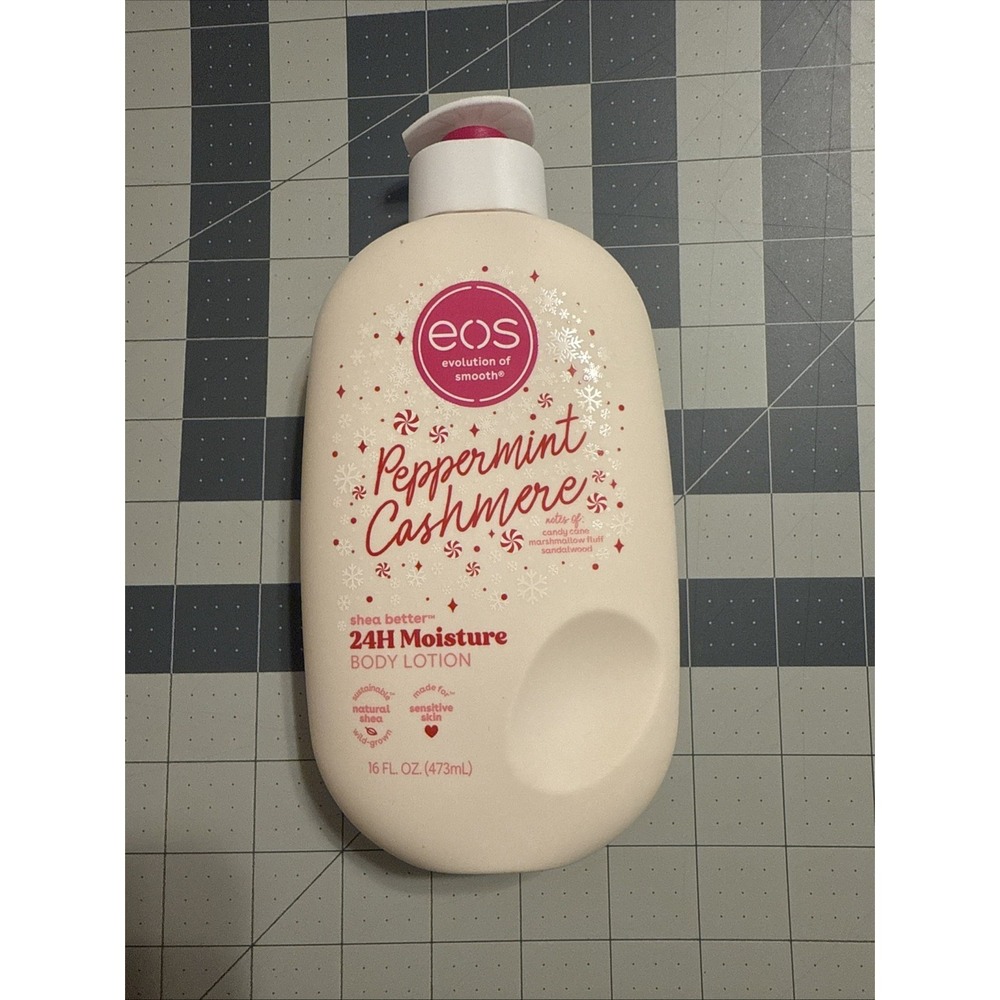 (NEW) EOS Shea Better 24H Moisture Body‎ Lotion Peppermint Cashmere 473mL